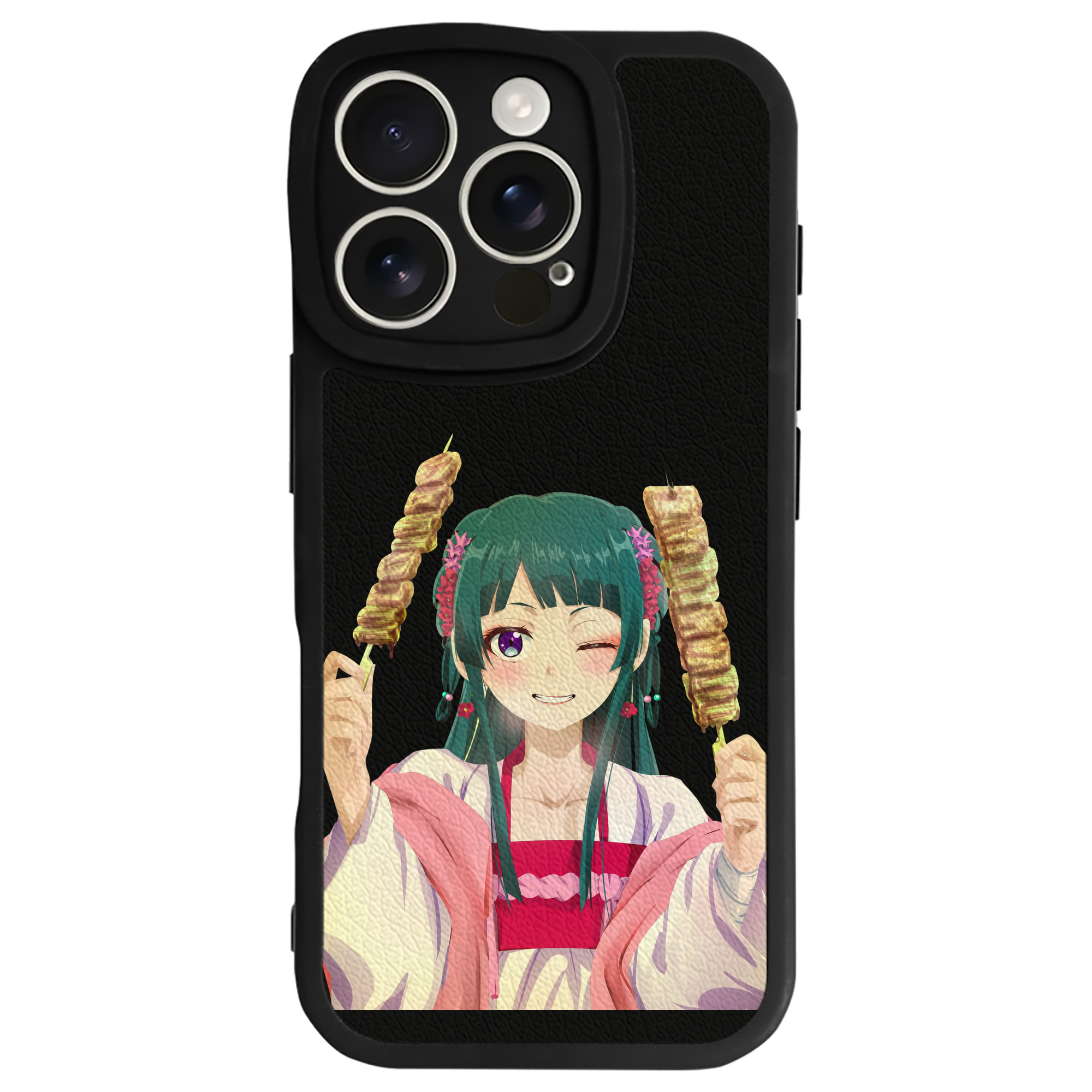 薬屋のひとりごと The Apothecary Diaries 【iPhone 16シリーズ対応】シリコンスマホケース（レザー調） 材質：シリコン
